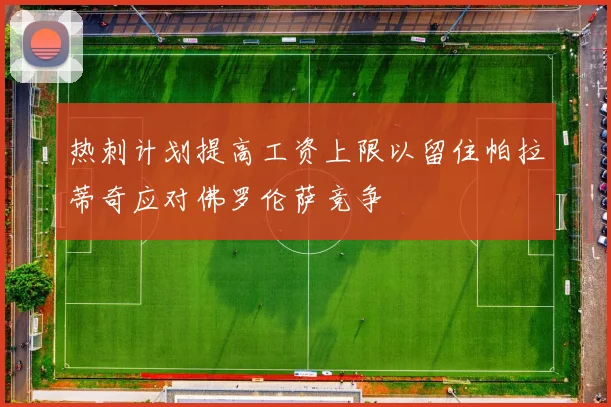 热刺计划提高工资上限以留住帕拉蒂奇应对佛罗伦萨竞争