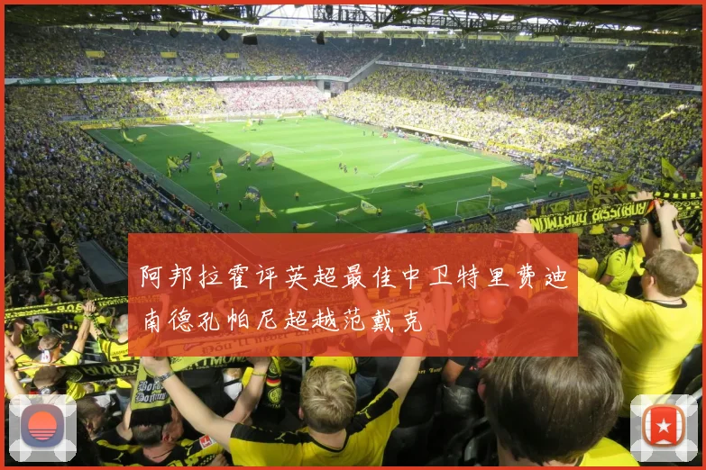 阿邦拉霍评英超最佳中卫特里费迪南德孔帕尼超越范戴克